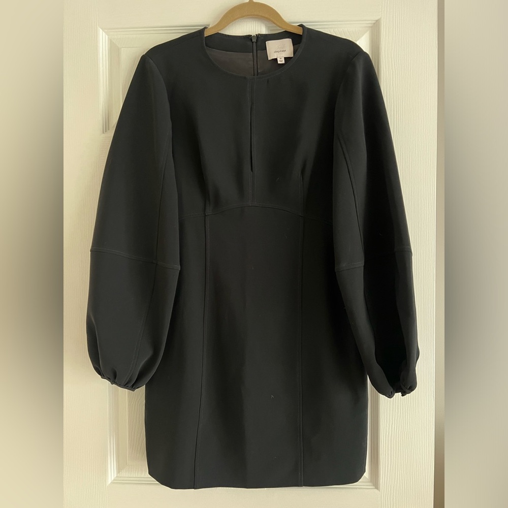 Cinq a Sept Black Long Sleeve Dress Size 10